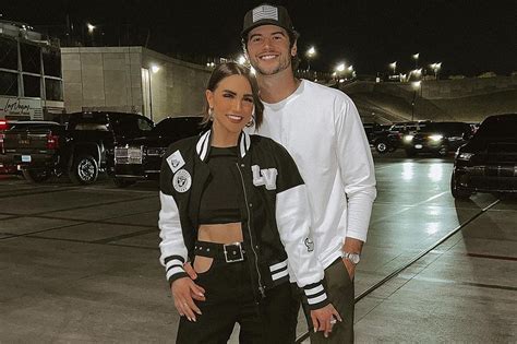Jan 2, 2023 · Jarrett Stidham's wife Kennedy was fired up to watch him start Sunday against the 49ers. The former Auburn star got the starting nod under center after Josh McDaniels benched Derek Carr. While the Raiders lost 37-34, Stidham put on a show. He finished his first NFL start with 365 passing yards, three touchdowns and two interceptions. 